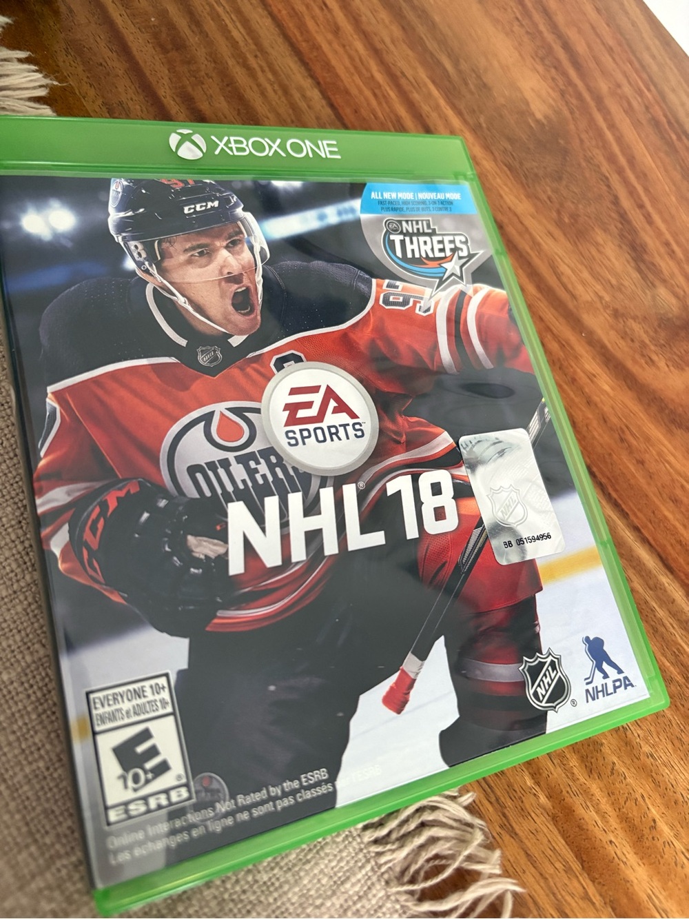 NHL 18 Xbox One Game